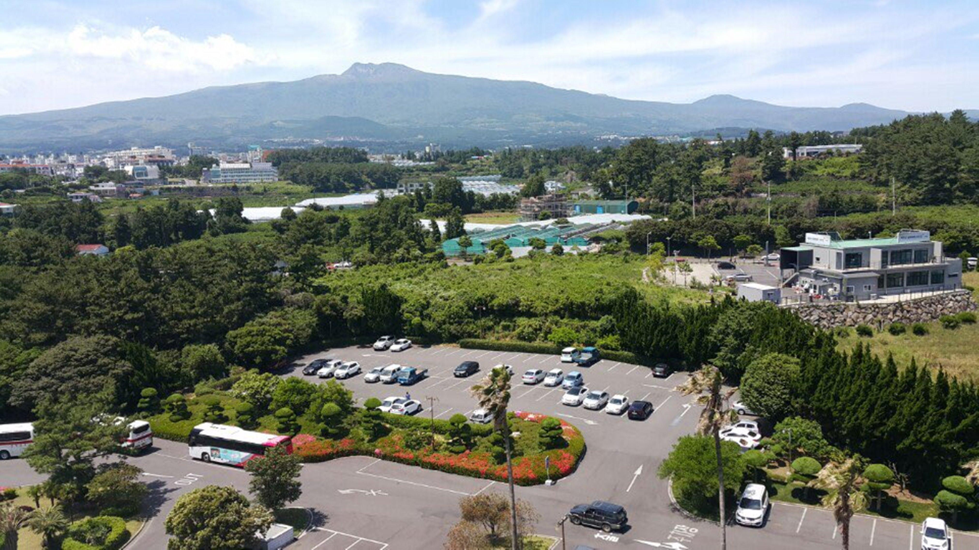 Seogwipo KAL Hotel Eksteriør billede View of the University of Hawaii at Hilo
