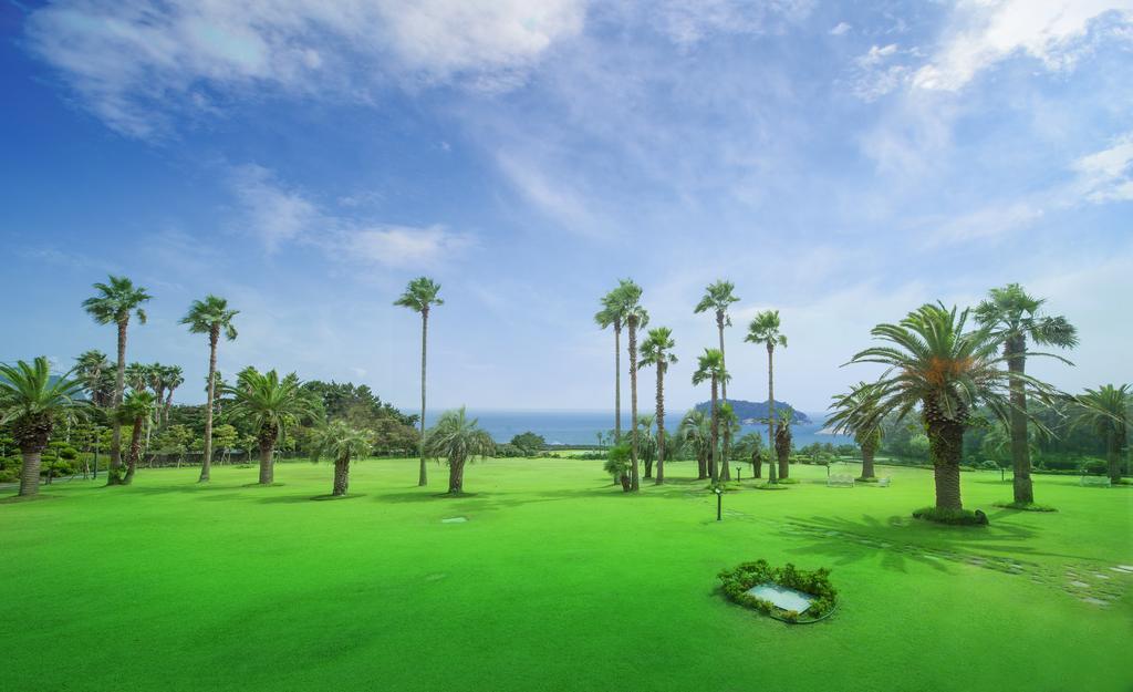 Seogwipo KAL Hotel Eksteriør billede Golf course in Jeju Island